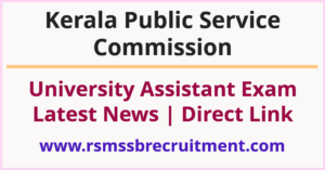 Kerala Pasc University Assistant