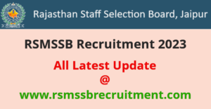RSMSSB News