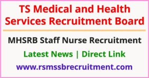 MHSRB Staff Nurse