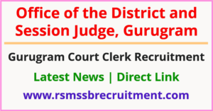 Gurugram Court Clerk