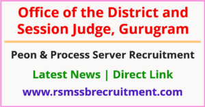 Gurugram Court Peon